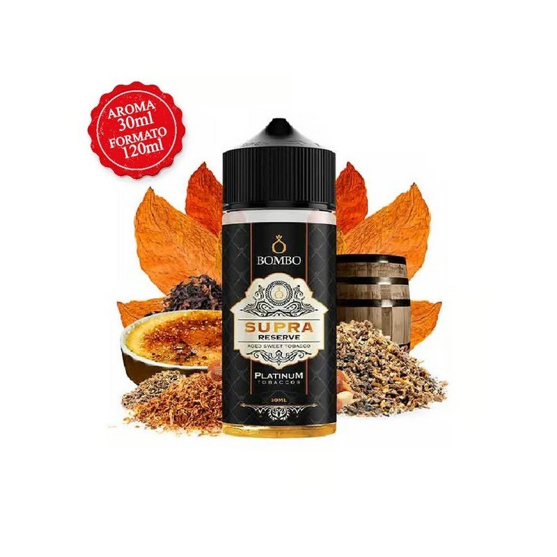 Aroma Supra Reserve 30ml (Longfill) - Platinum Tobaccos by Bombo