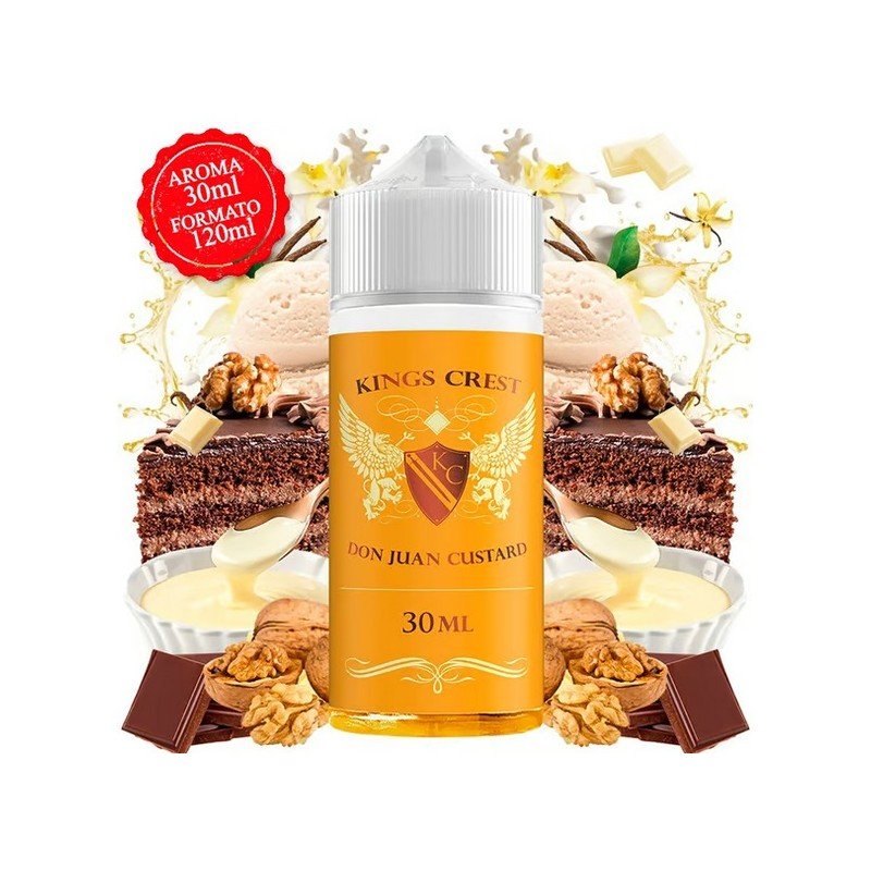 Aroma Don Juan Custard 30ml (Longfill) - Kings Crest