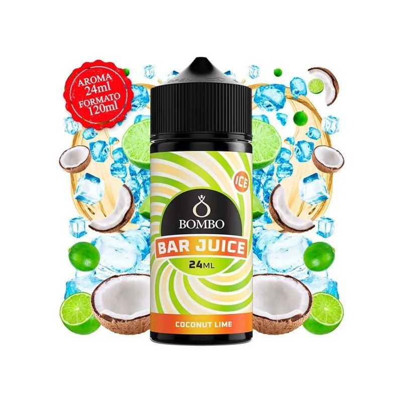 Aroma Coconut Lime Ice 24ml (Longfill) - Bombo Bar Juice