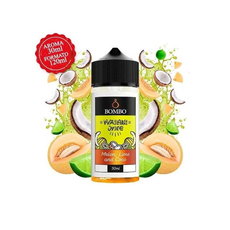 Aroma Melon, Lime and Coco 30ml (Longfill) - Wailani Juice by Bombo