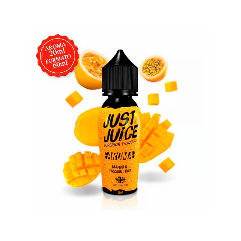 Just Juice Iconic Mango and Passion Fruit  20ml (Longfill) Aroma