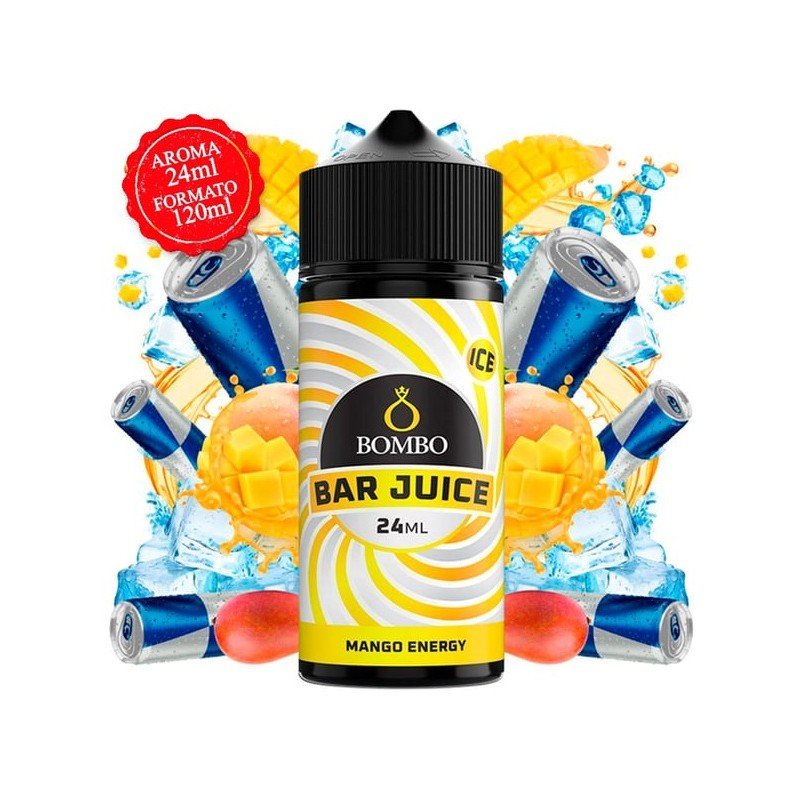 Aroma Mango Energy Ice 24ml (Longfill) - Bombo Bar Juice