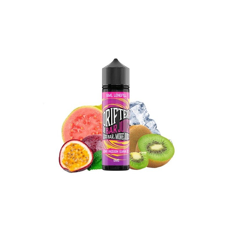 Drifter Bar Kiwi Passion Guava ice 16ml Aroma Longfill