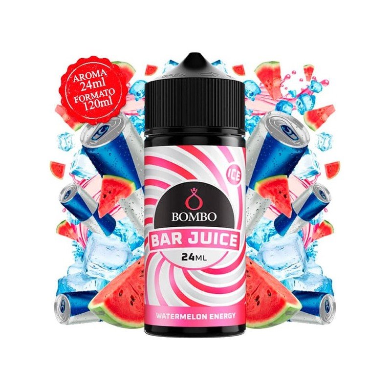 Aroma Watermelon Energy Ice 24ml (Longfill) - Bombo Bar Juice