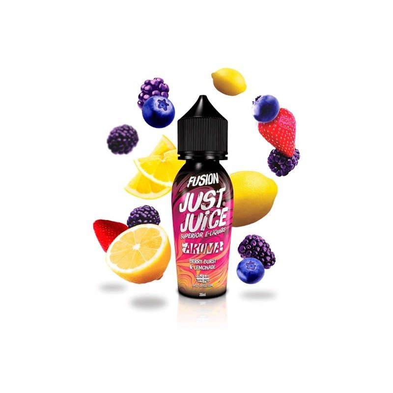 Just Juice Fusion Berry Burst and Lemonade 20ml Longfill 