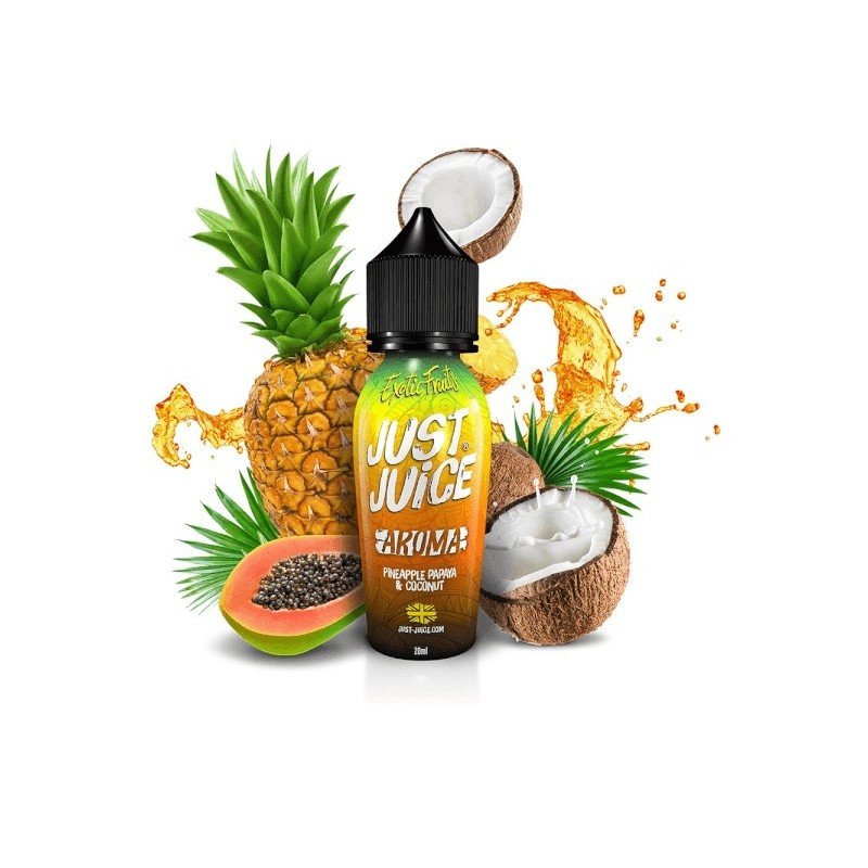 Just Juice Exotic Fruits Papaya Pineapple Coconut 20ml Longfill 