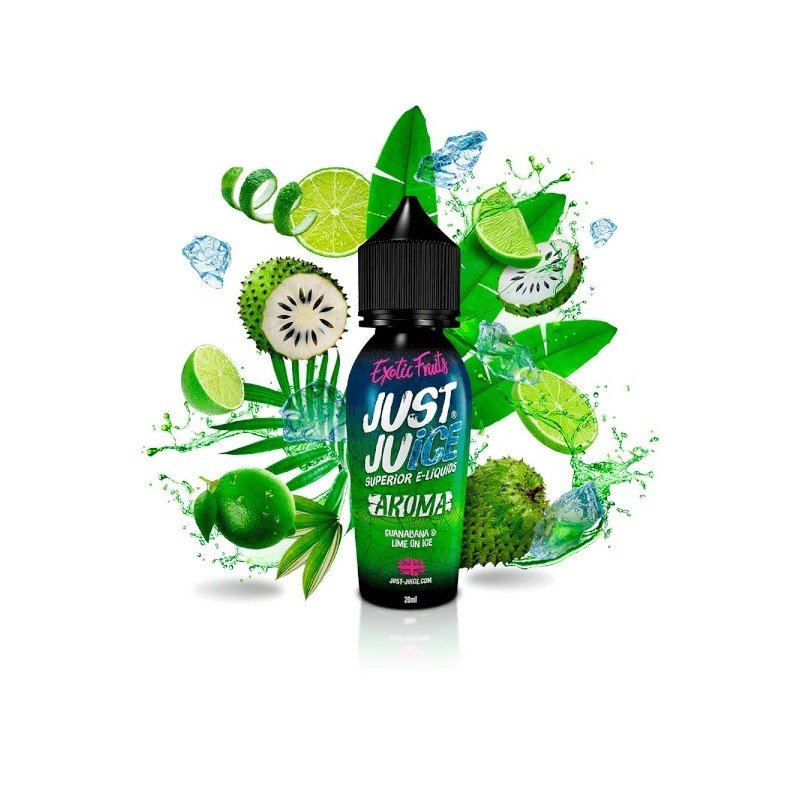 Just Juice Exotic Fruits Guanaba and Lime Ice 20ml Longfill 