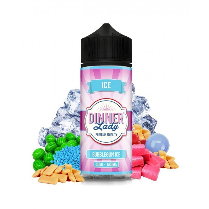 Aroma Bubblegum Ice 30ml - (Longfill) - Dinner Lady