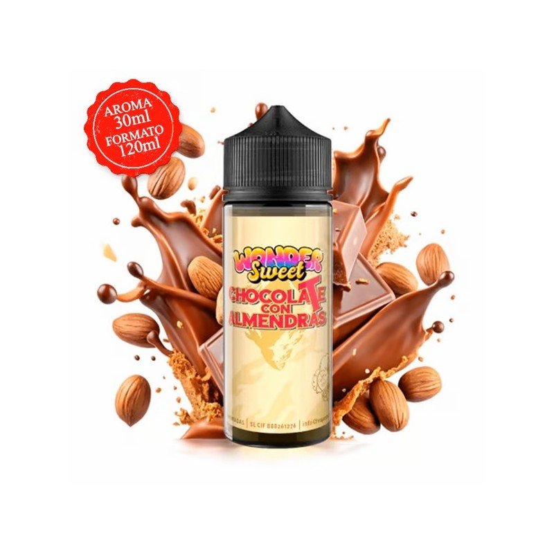 Aroma Chocolate con Almendras - Vapemoniadas Wonder Sweet 30ml (Longfill)