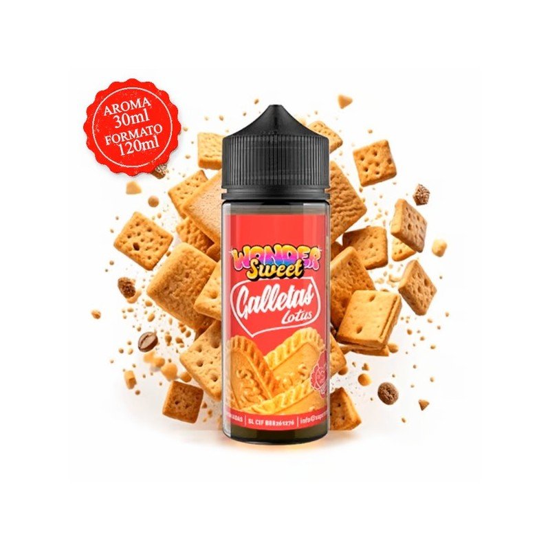 Aroma Galletas Lotus - Vapemoniadas Wonder Sweet 30ml (Longfill)