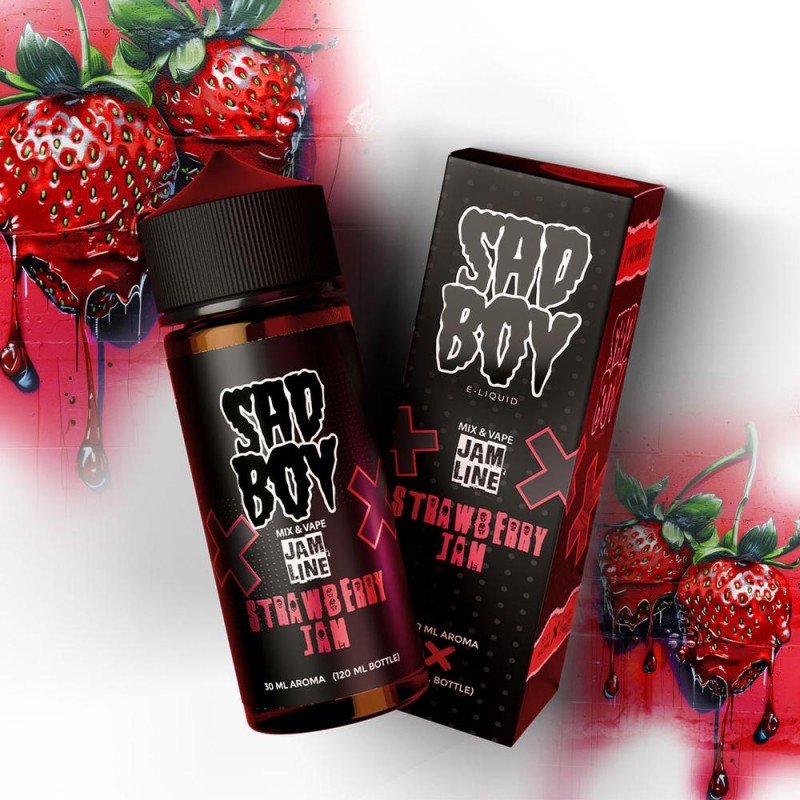 AROMA SADBOY STRAWBERRY JAM 30ML LONGFILL