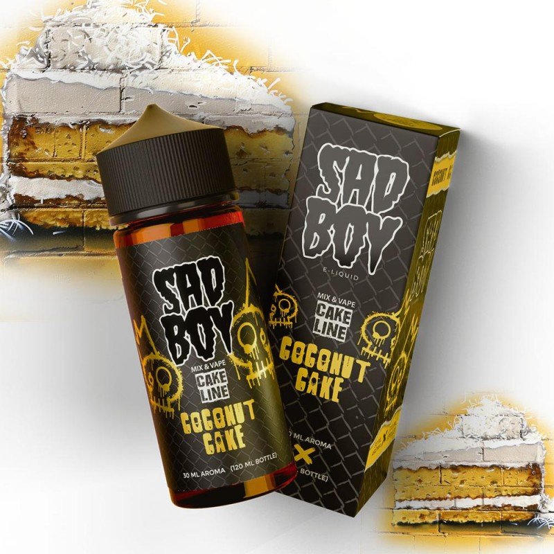 AROMA SADBOY COCONUT CAKE 30ML LONGFILL