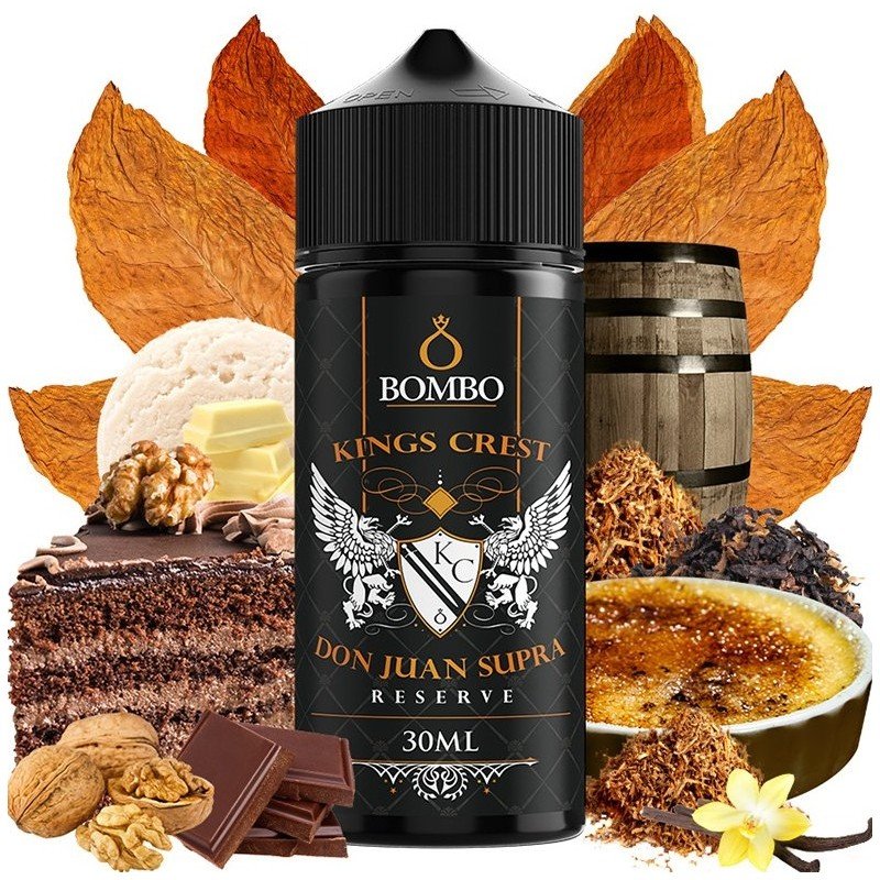 Aroma Don Juan Supra Reserve 30ml (Longfill) - Kings Crest & Bombo