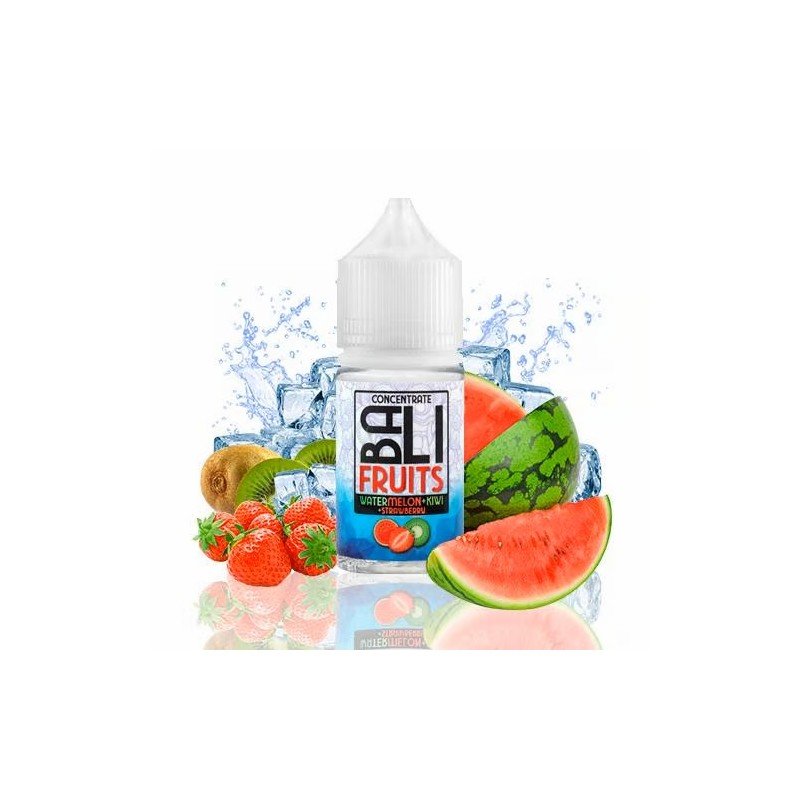 Aroma Watermelon + Kiwi + Strawberry Ice 30ml - Bali Fruits by Kings Crest - Tamaño : 30 ml