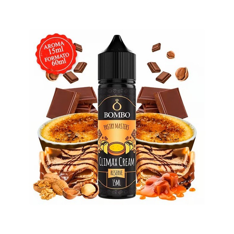 Aroma Climax Cream 15ml/60 (Longfill) - Pastry Masters by Bombo