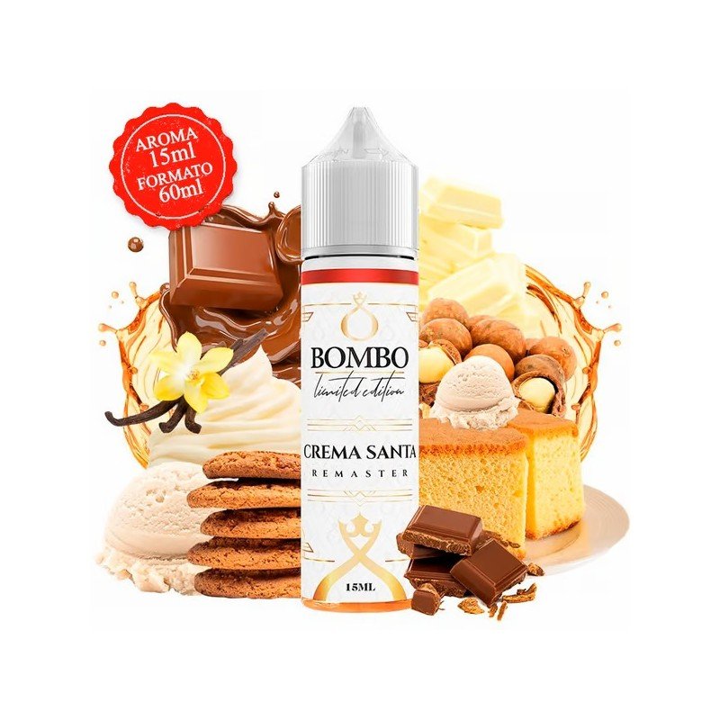 Aroma Crema Santa Remaster 15ml/60 (Longfill) - Bombo