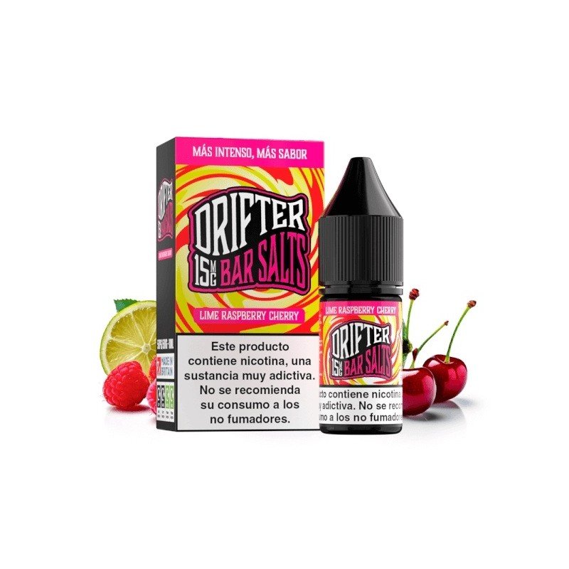 Drifter Bar Salts Lime Raspberry Cherry 10ml