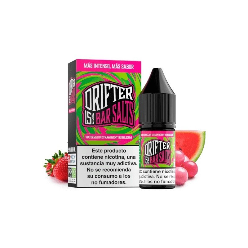 Drifter Bar Salts Watermelon Strawberry Bubblegum 10ml
