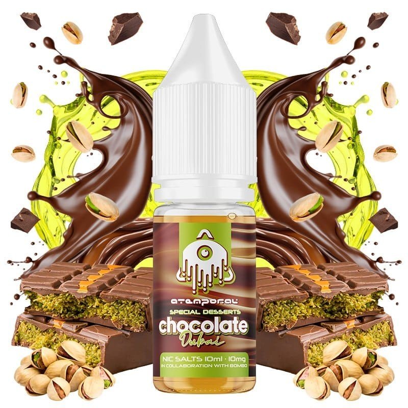 Chocolate Dubai 10ml - Atemporal Nic Salts by The Mind Flayer
