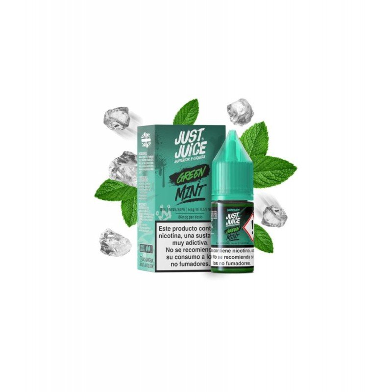 Just Juice Salts Mint Range Green 10ml