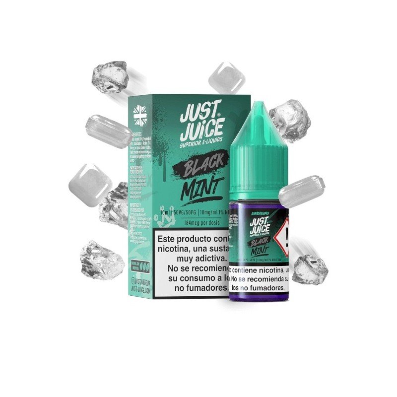 Just Juice Salts Mint Range Black 10ml