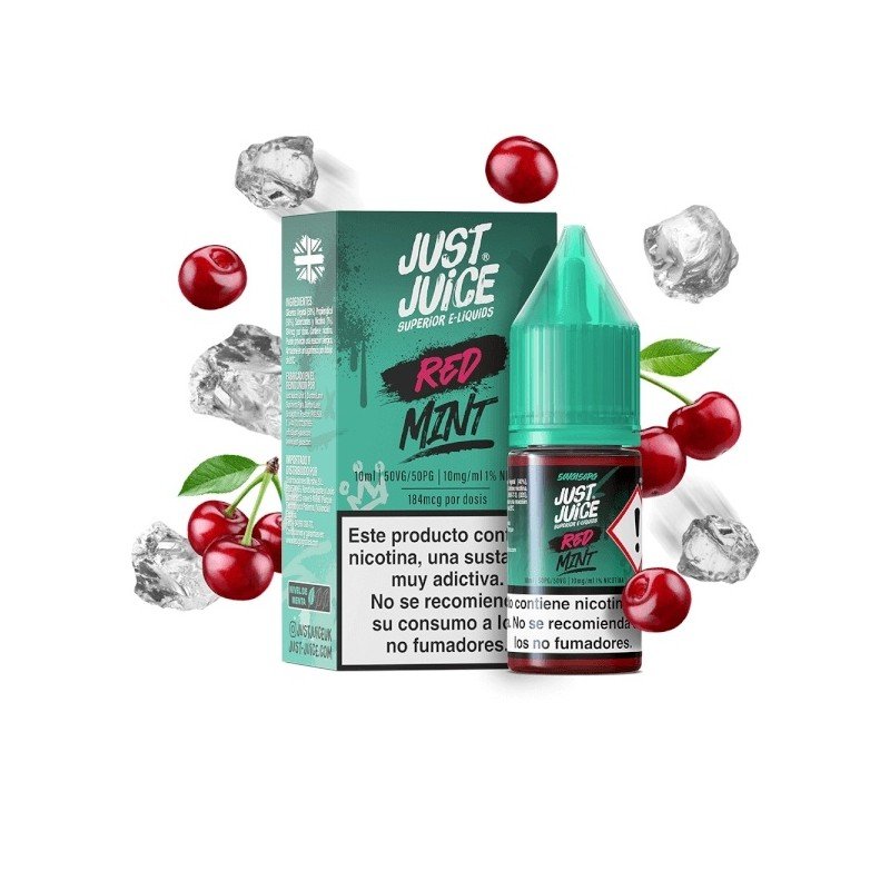 Just Juice Mint Range Salts Red 10ml
