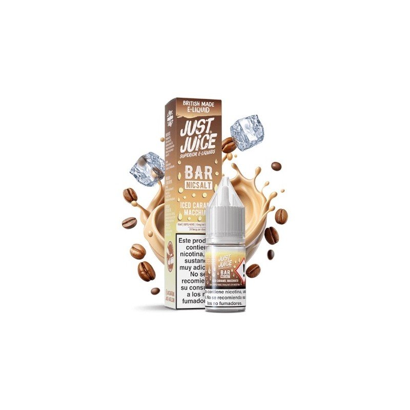 Just Juice Bar Salts Iced Caramel Macchiato 10ml