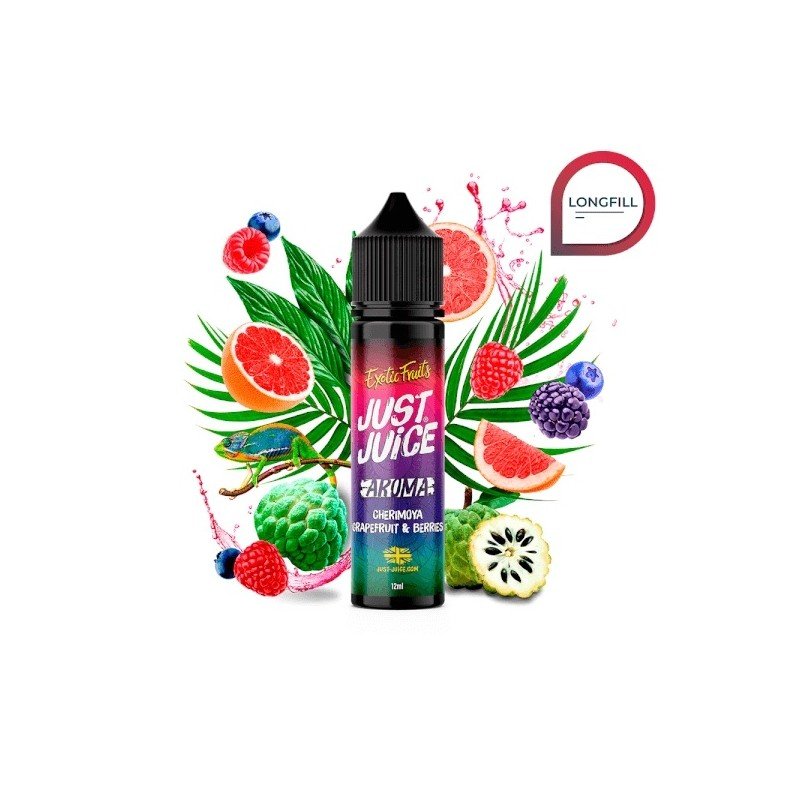 Just Juice Exotic Fruits Cherimoya Grapefruit Berries Longfill 12ml