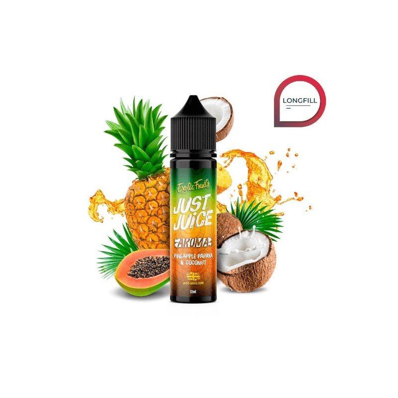 Just Juice Exotic Fruits Pineapple Papaya Coconut Longfill 12ml