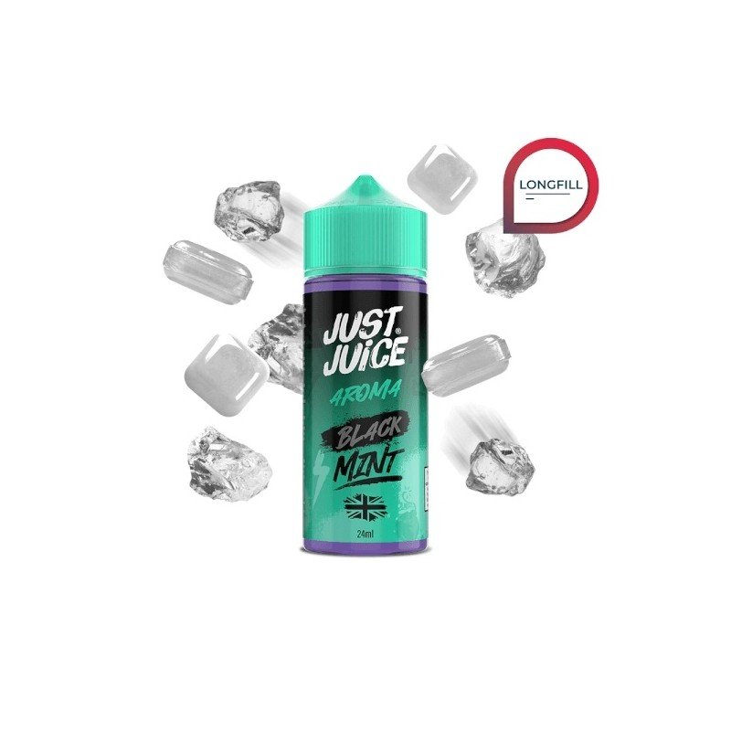 Just Juice Mint Range Black Longfill 24ml