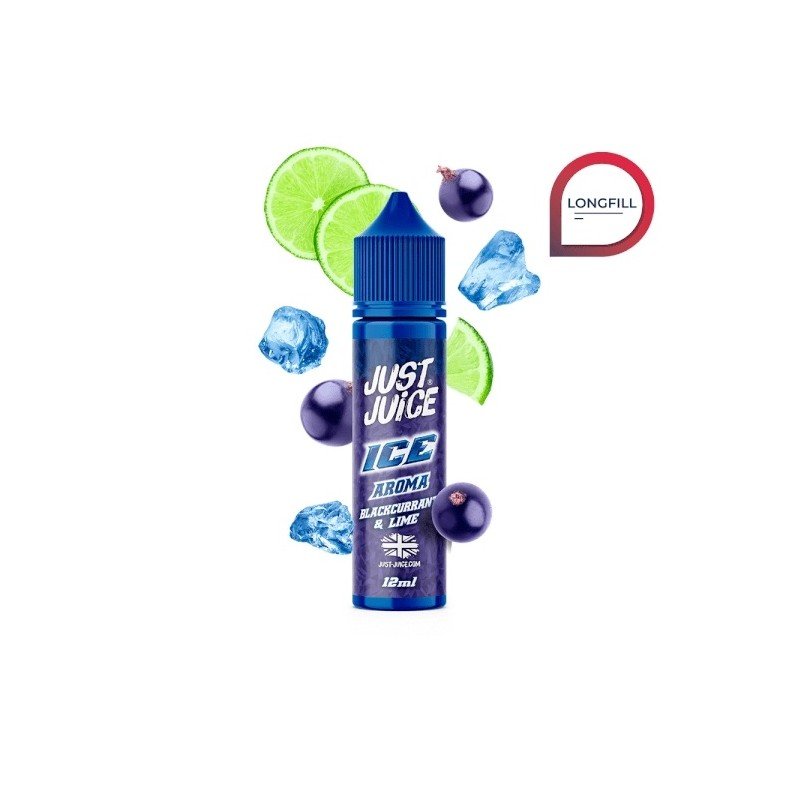 Just Juice Ice Blackcurrant Lime Longfill 12ml