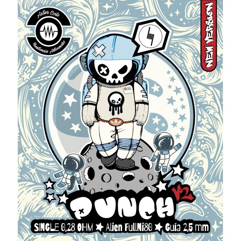 Punch v2 0,28ohm - Astur Coils