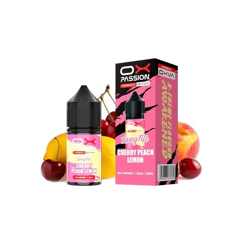 Oxva Ox Passion Cherry Peach Lemon Longfill 6ml
