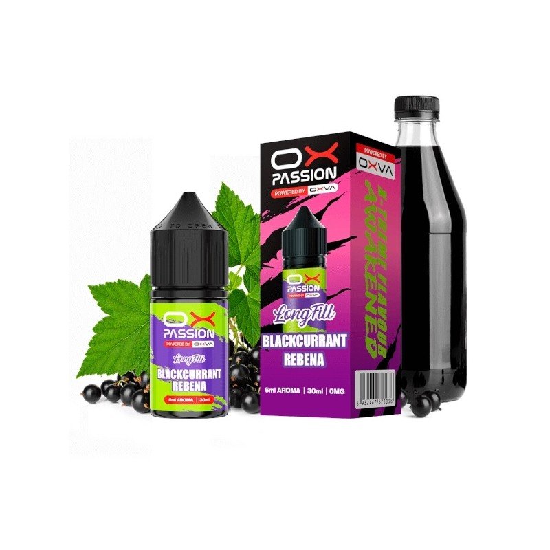 Oxva Ox Passion Blackcurrant Rebena Longfill 6ml