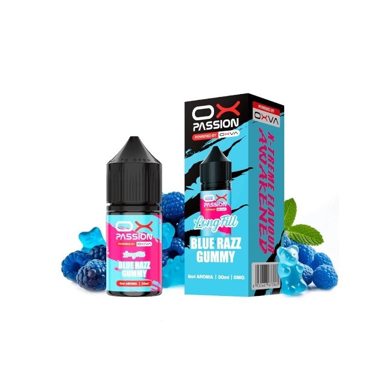 Oxva Ox Passion Blue Razz Gummy Longfill 6ml