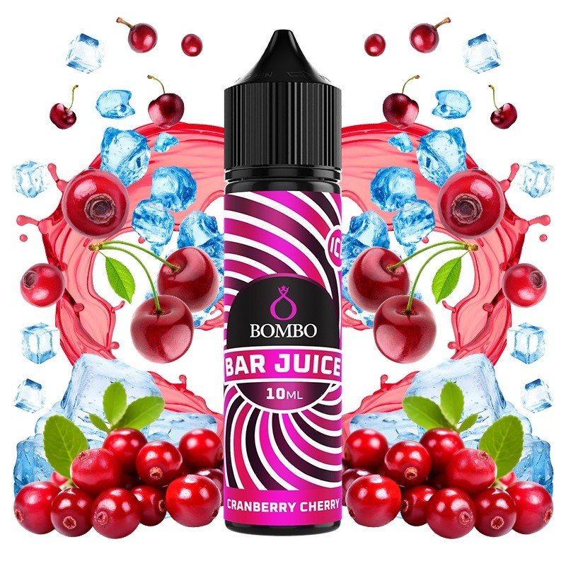 Cranberry Cherry 10ml/60 (Longfill) - Bombo Bar Juice