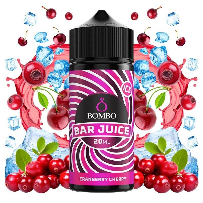 Cranberry Cherry 20ml/120 (Longfill) - Bombo Bar Juice