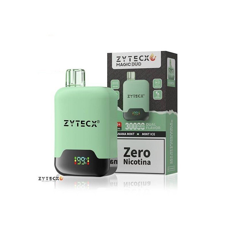 Magic Duo 30000 Banana Mint Ice & Menta By Zytecx