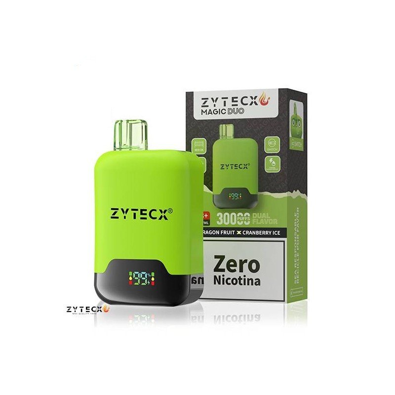 Magic Duo 30000 Kiwi Dragon Fruit & Cranberry Ice By Zytecx