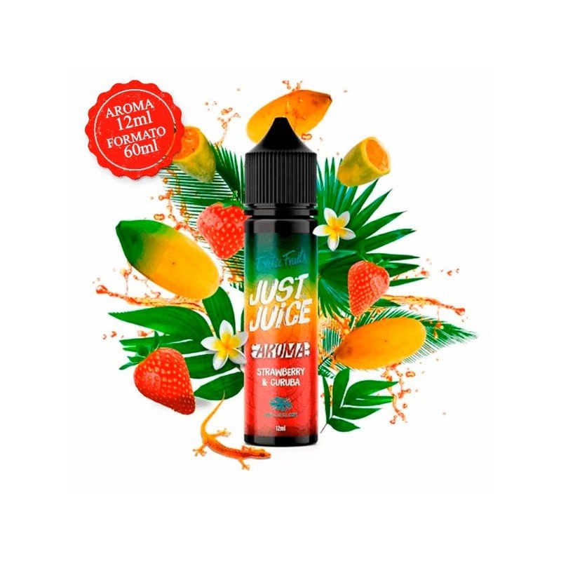 Just Juice Exotic Fruits Strawberry and Curuba Longfill 12ml