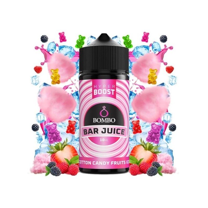 Aroma Cotton Candy Fruits Ice 10ml/120 (Longfill) - Bombo Bar Juice Hyper Boost
