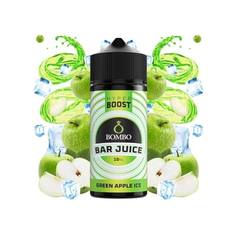 Aroma Green Apple Ice 10ml/120 (Longfill) - Bombo Bar Juice Hyper Boost