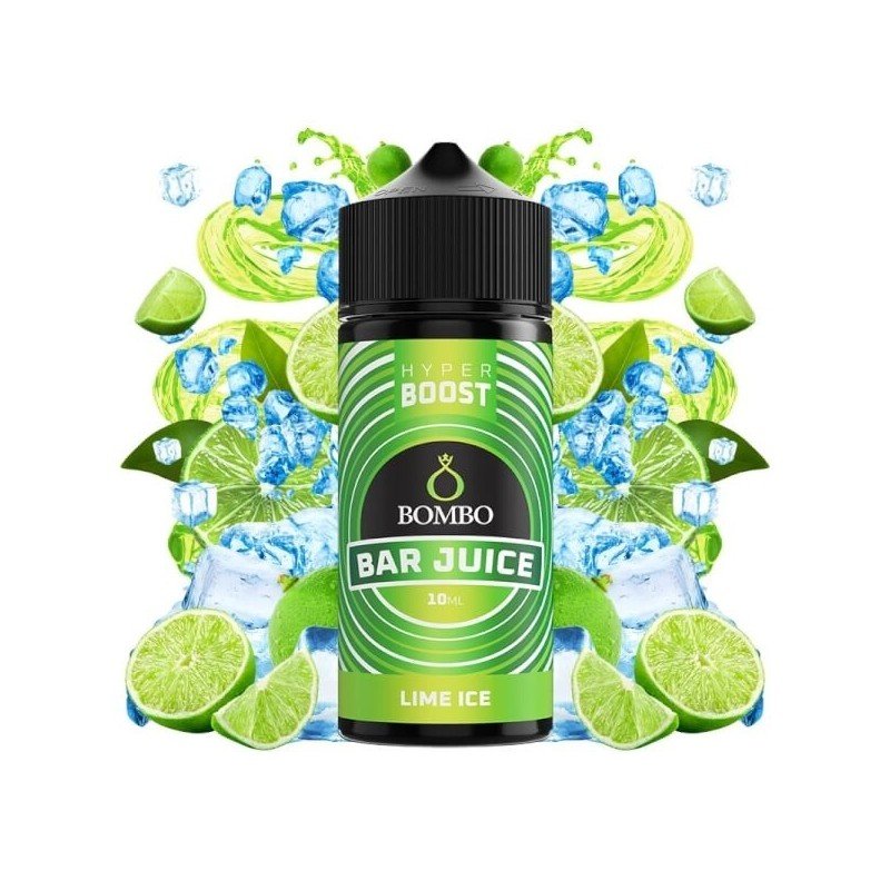 Aroma Lime Ice 10ml/120 (Longfill) - Bombo Bar Juice Hyper Boost