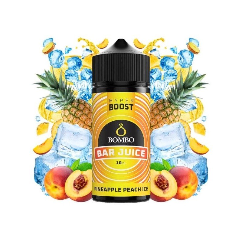 Aroma Pineapple Peach Ice 10ml/120 (Longfill) - Bombo Bar Juice Hyper Boost