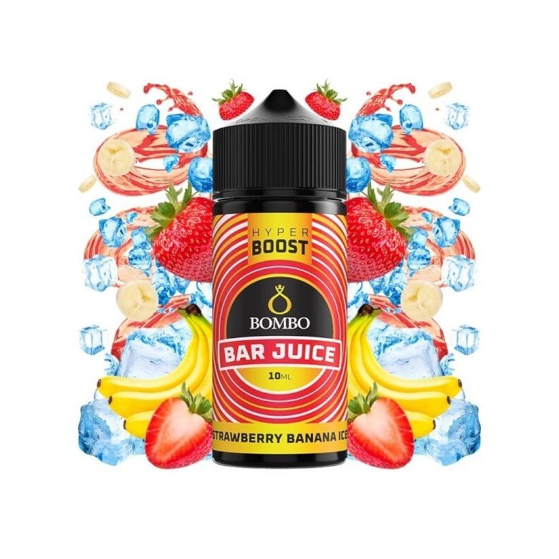 Aroma Strawberry Banana Ice 10ml/120 (Longfill) - Bombo Bar Juice Hyper Boost