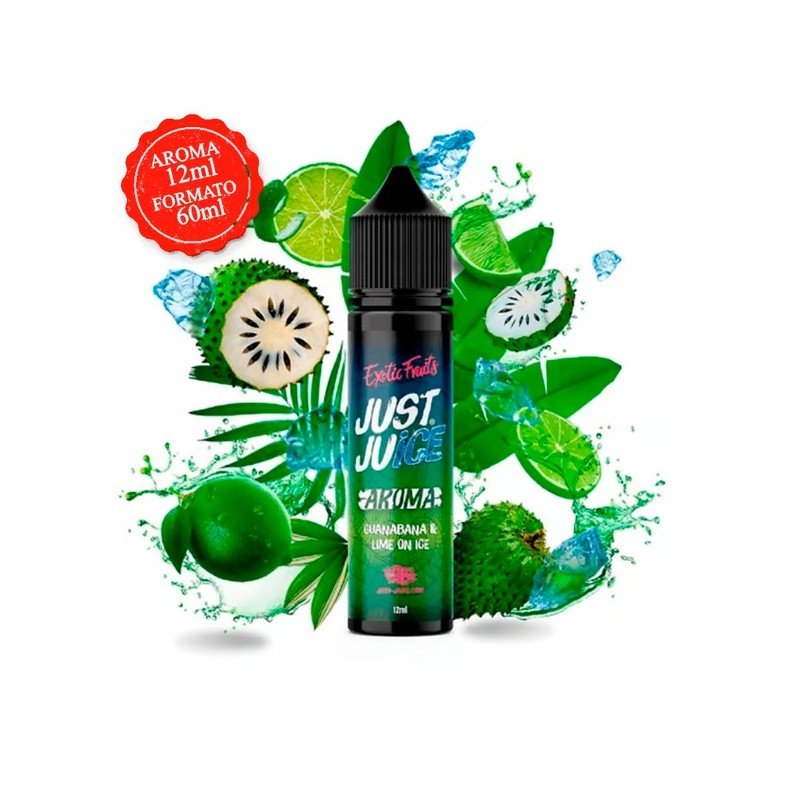 Just Juice Exotic Fruits Guanábana Lime Ice 12ml
