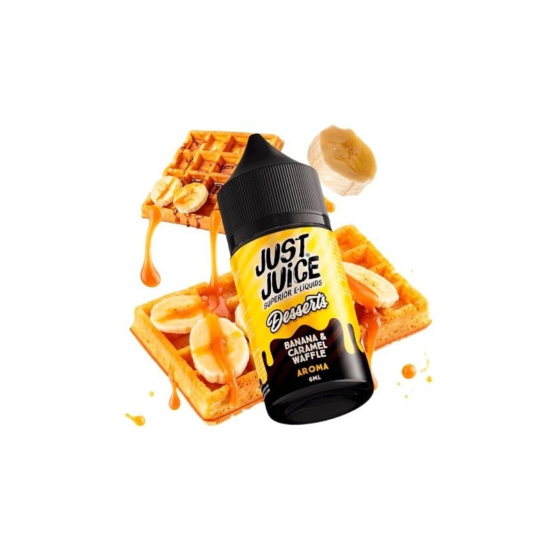Just Juice Desserts Banana Caramel Waffle Longfill 6ml