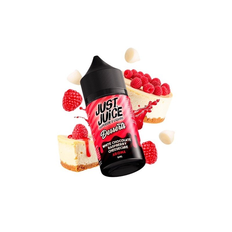 Just Juice Desserts White Chocolate Raspberry Cheesecake Longfill 6ml