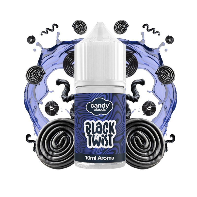 Aroma Black Twist 10ml/30 (Longfill) - Candy Cloud