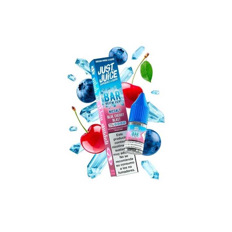 Just Juice Below Zero Salts Blue Cherry Blast 10ml